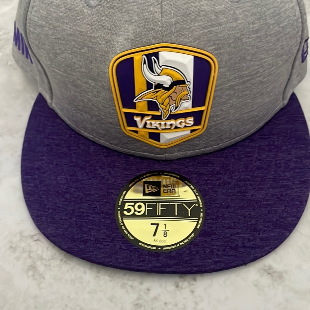 New era NFL Minnesota Vikings hat 59fifty 7-1/8